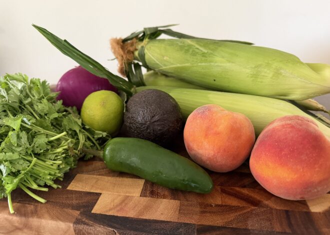 Boulder Market Meals: A no-cook corn, peach and avocado salad for peak summer